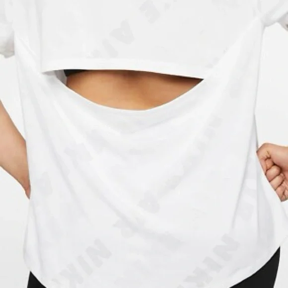 Nike Women's Classic White Tee - Picture 3 of 3